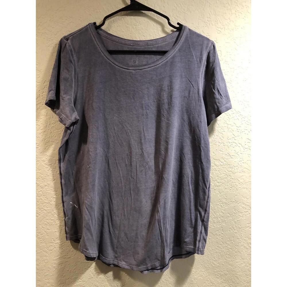 Lululemon Casual Grey Everyday Top Comfy Size L